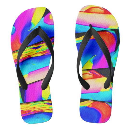 Pop Art Flip Flops | Zazzle.com