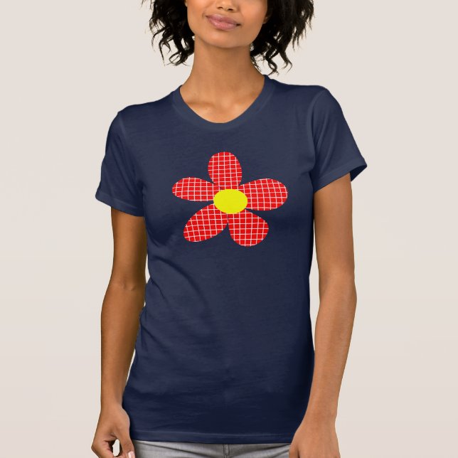 Pop Art Flower T-Shirt (Front)