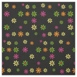 Pop Art Flowers seamless pattern + your ideas Fabric