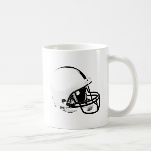Pop Art Football Helmet Coffee Mug