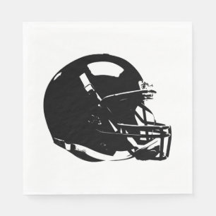 Pop Art Football Helmet Napkins