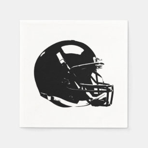 Pop Art Football Helmet Napkins