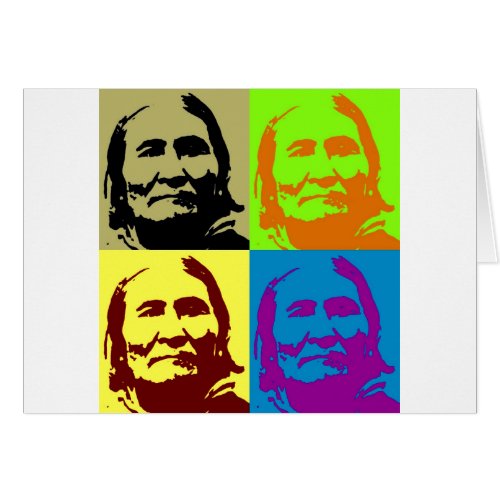 Pop Art Freedom Fighter Geronimo