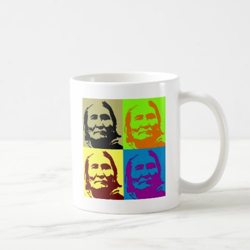 Pop Art Freedom Fighter Geronimo Coffee Mug