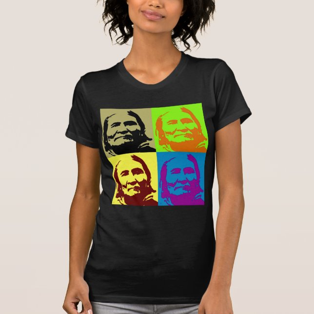 Pop Art Freedom Fighter Geronimo T-Shirt (Front)