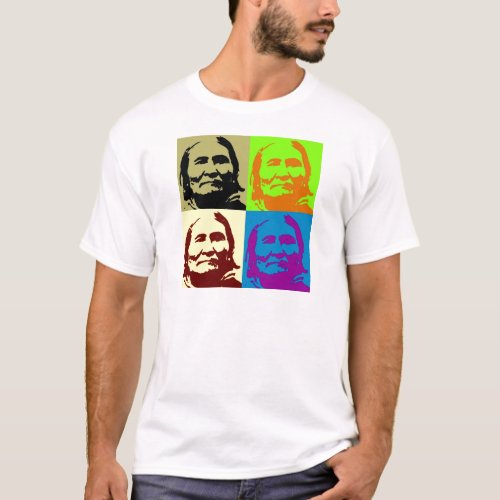 Pop Art Freedom Fighter Geronimo T_Shirt