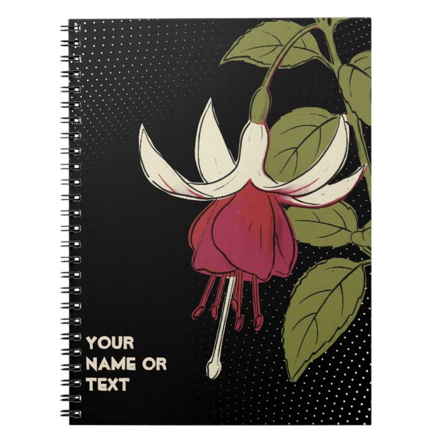Pop Art Fuchsia ‘Lye’s Unique’: The Gravity Defier Notebook (Front)