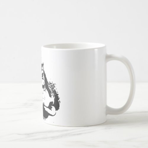 Pop Art Funny Chimpanzee Coffee Mug