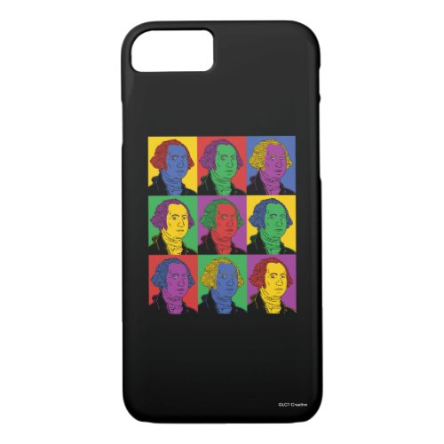 Pop Art George Washington iPhone 87 Case