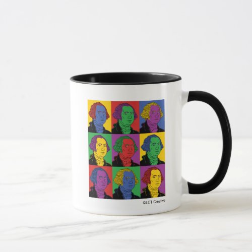 Pop Art George Washington Mug