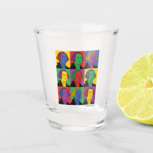 Pop Art George Washington Shot Glass