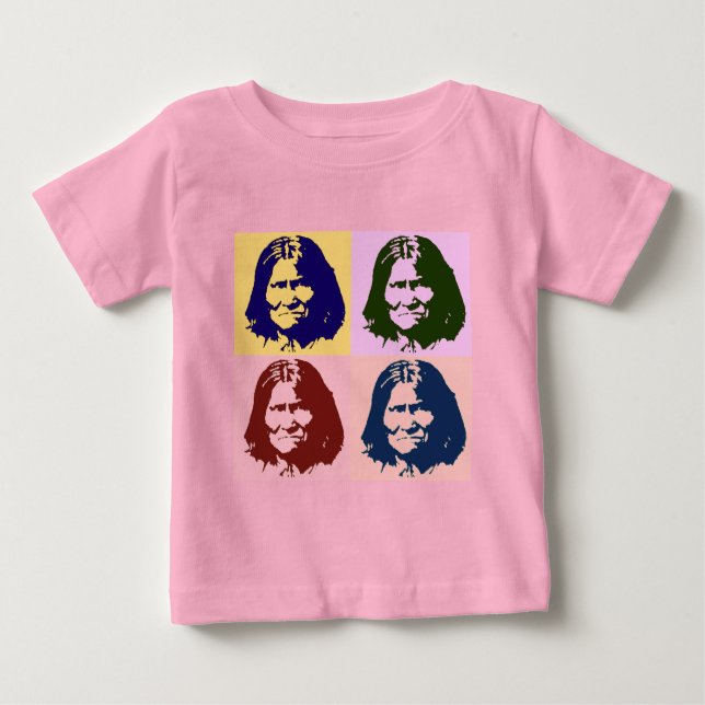 Pop Art Geronimo Baby T-Shirt (Front)
