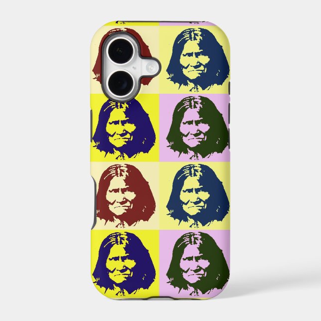 Pop Art Geronimo Iphone Case (Back)