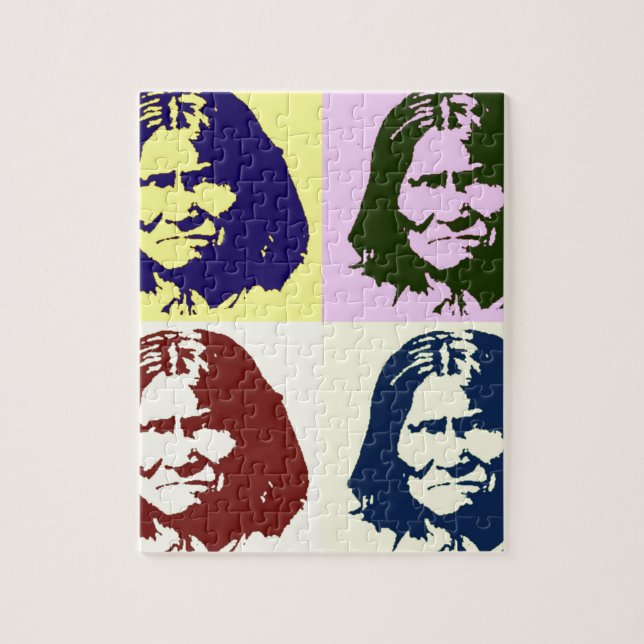 Pop Art Geronimo Jigsaw Puzzle (Vertical)