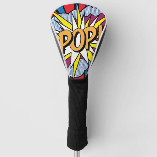 Pop Art Golf Head Cover