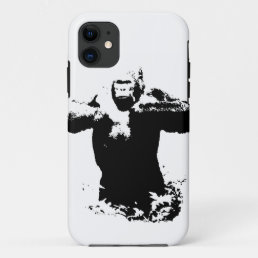 Pop Art Gorilla Beating Chest iPhone 5/5S Case