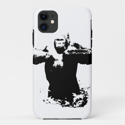 Pop Art Gorilla Beating Chest iPhone 55S Case