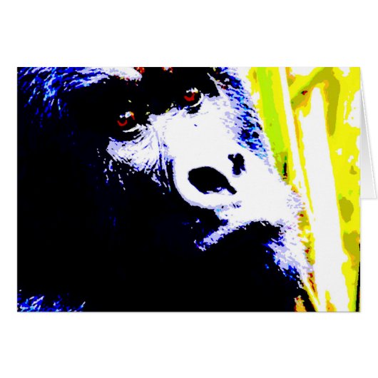Pop Art Gorilla Cards (Front Horizontal)