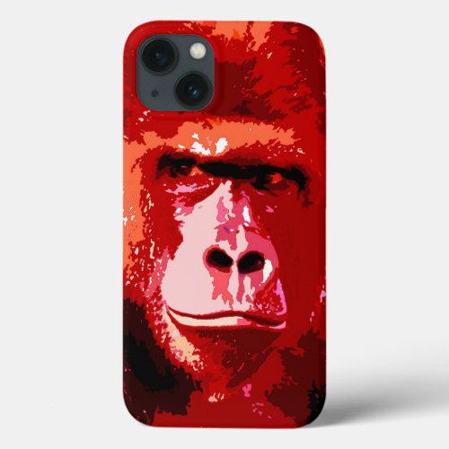 Pop Art Gorilla iPhone 13 Case