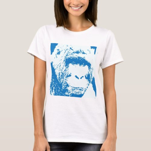 Pop Art Gorilla Faces T_Shirt
