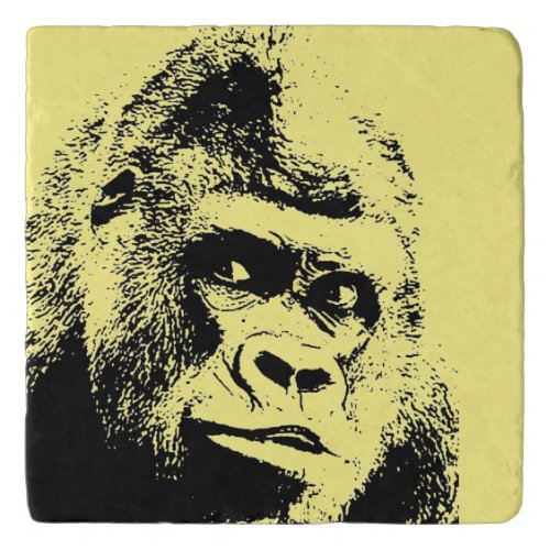 Pop Art Gorilla Trivet