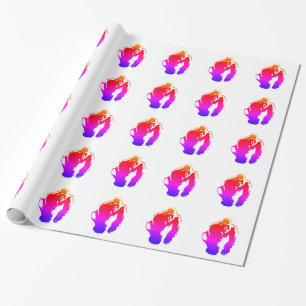 Pop Art Gorilla Wrapping Paper
