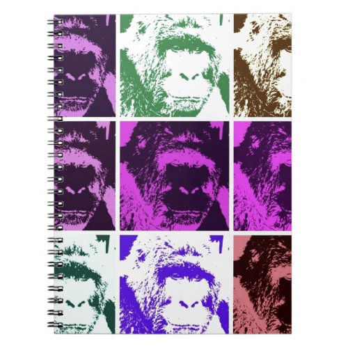 Pop Art Gorillas Notebook