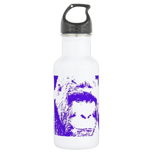 Pop Art Gorillas Stainless Steel Water Bottle