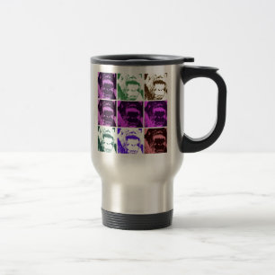 Pop Art Gorillas Travel Mug