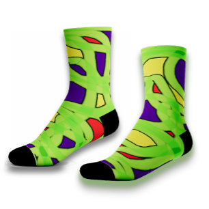 Pop Art Graffiti Socks
