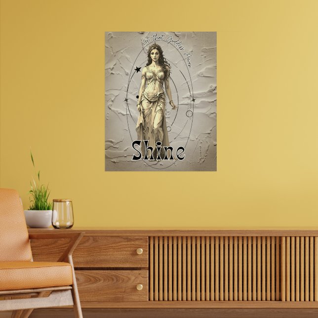 Pop Art Greek Goddess Aphrodite Poster | Zazzle