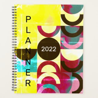 Pop Art, Grunge and Bold Colors Planner