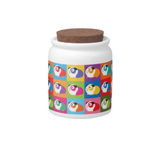 Pop Art Guinea Pigs Candy Jar