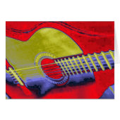 Pop Art Guitar (Front Horizontal)