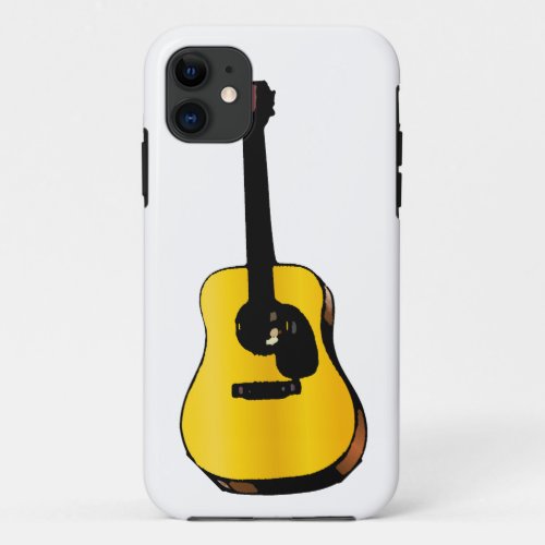 Pop Art Guitar iPhone 11 Case