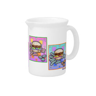 Pop Art HAMBURGER PITCHER