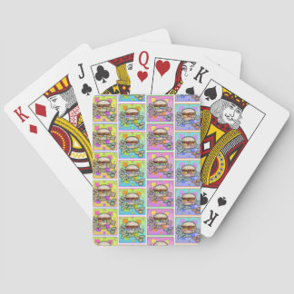 Pop Art HAMBURGER PLAYING CARDS