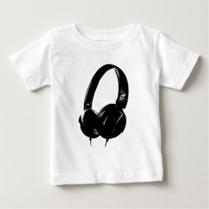 Pop Art Headphone Baby T-Shirt