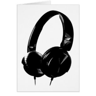 Pop Art Headphone Cards