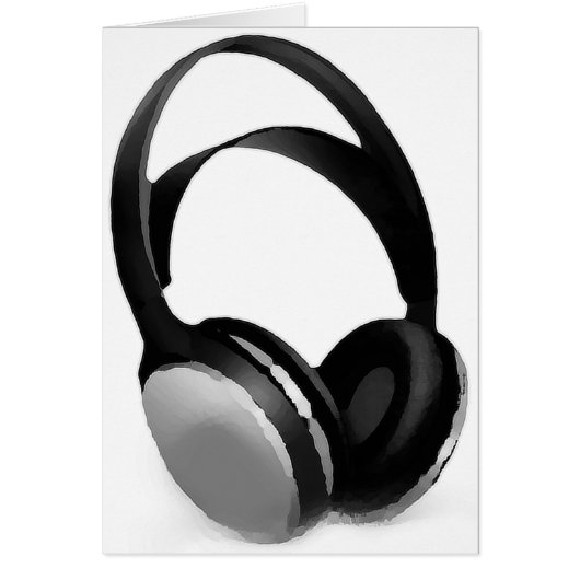 Pop Art Headphone Cards (Front)