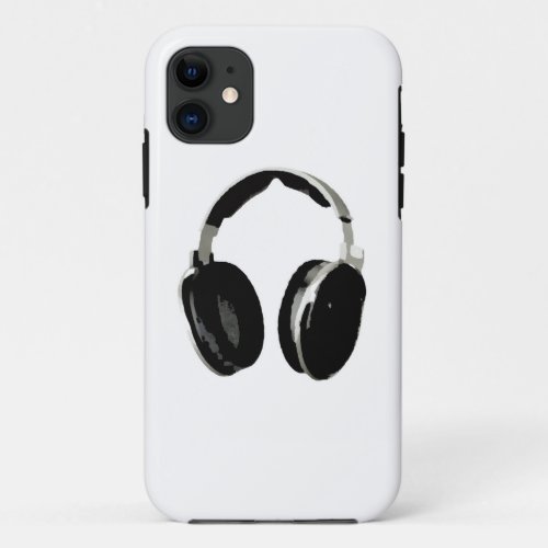 Pop Art Headphone iPhone 11 Case