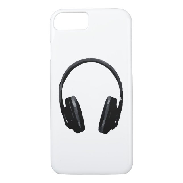 Pop Art Headphone iPhone 7 Case (Back)