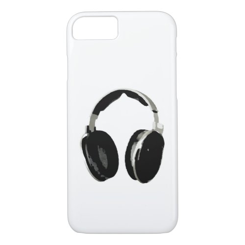 Pop Art Headphone iPhone 7 Case