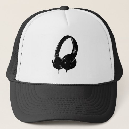 Pop Art Headphone Trucker Hat