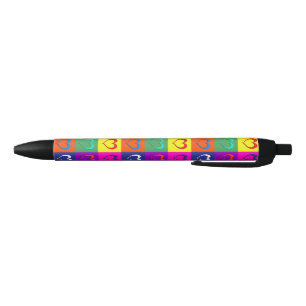 Pop art hearts pen