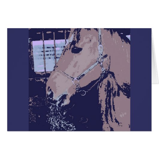 Pop Art Horse Cards (Front Horizontal)