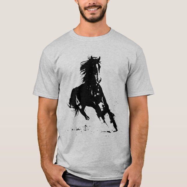 Pop Art Horse T-Shirt (Front)