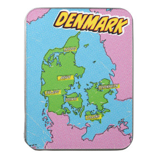 Pop Art Illustrated Denmark map Jigsaw Puzzle