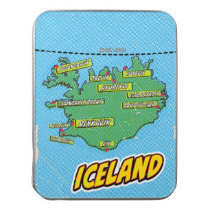 Pop Art Illustrated New York City map Jigsaw Puzzle