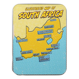 Pop Art Illustrated South Africa Jigsaw Puzzle